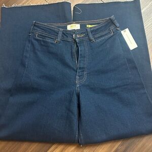 Maeve by Anthropologie Colette cropped wide leg jeans NWT